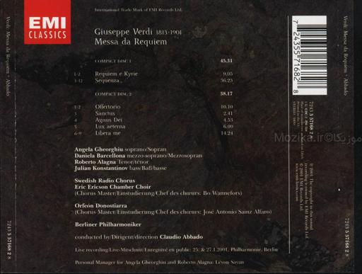 Verdi - Requiem (Abbado, Berliner)