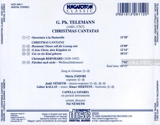 Telemann - Christmas Cantatas