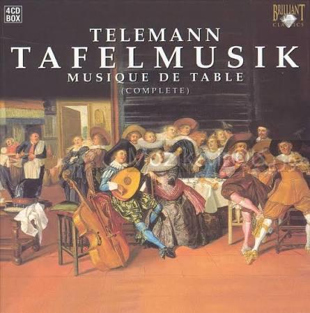 Telemann - Tafelmusik - 4CDs