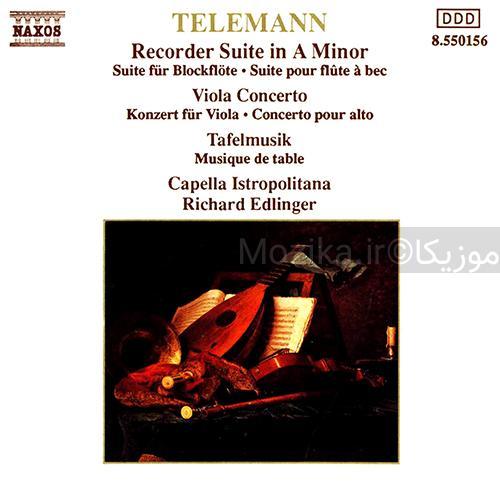 Telemann - Viola Concerto, Recorder Suite (Naxos)