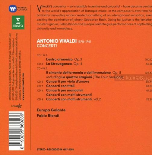 Vivaldi - Concerti - Europa Galante, Fabio Biondi [CD#5]
