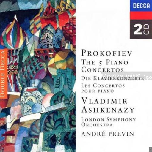 Prokofiev - Piano Concertos (Ashkenazy) [CD#1]