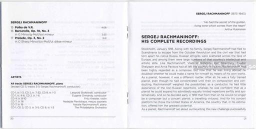 Sergei Rachmaninoff - His Complete Recordings [CD#6]