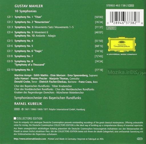 Mahler - Symphonies Nos. 1-10 (Rafael Kubelik) [CD#05]