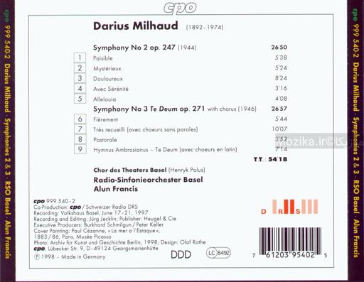 Milhaud - Symphonies [CD#2]
