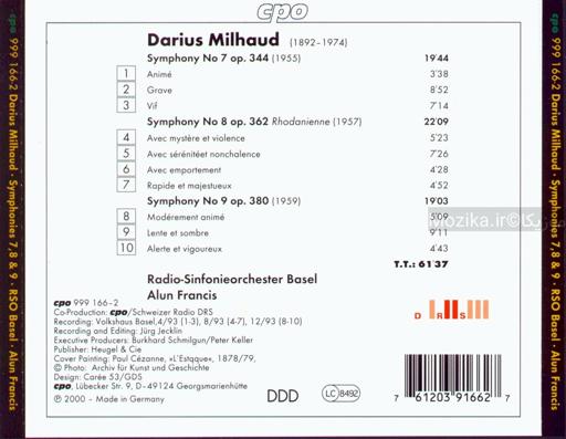 Milhaud - Symphonies [CD#4]