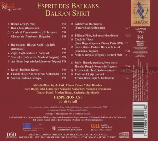 Savall - Balkan Spirit