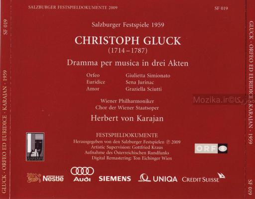 Gluck - Orfeo ed Euridice (Karajan, Wiener Philharmoniker) CD#1