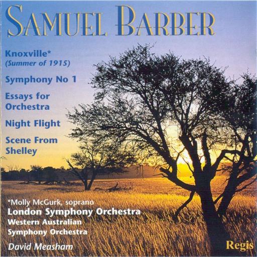 Samuel Barber - Symphony No.1 - Knoxville, Measham LSO, WASO