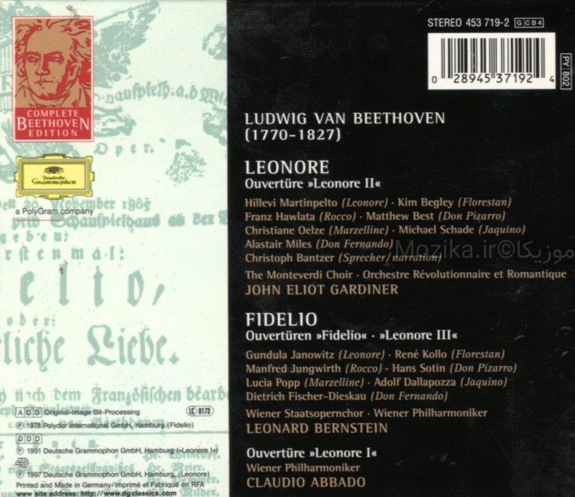 Complete Beethoven Edition v04CD02 - Leonore · Fidelio