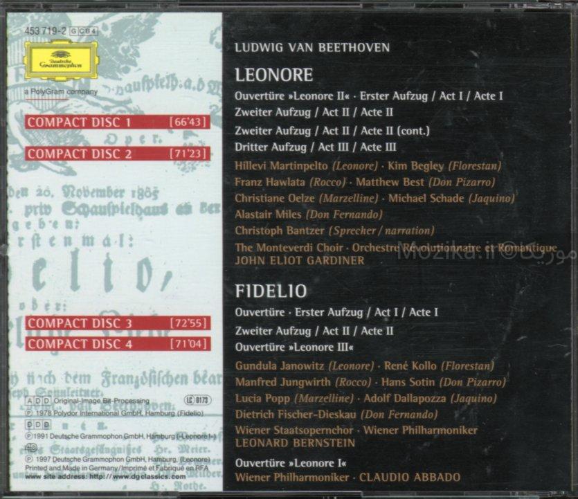 Complete Beethoven Edition v04CD02 - Leonore · Fidelio