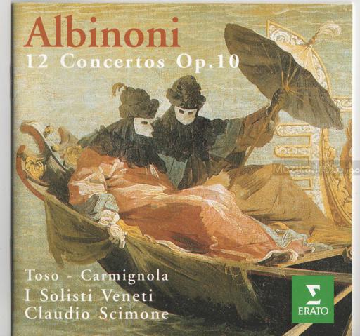 Albinoni - Op. 10 Concerti a cinque [CD#1]