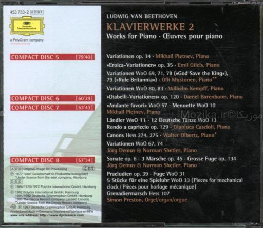 Complete Beethoven Edition v06CD03 - Piano Works
