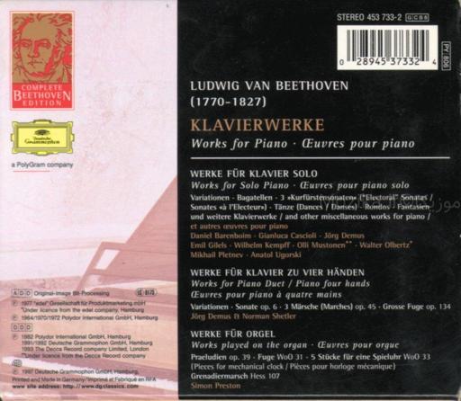 Complete Beethoven Edition v06CD03 - Piano Works