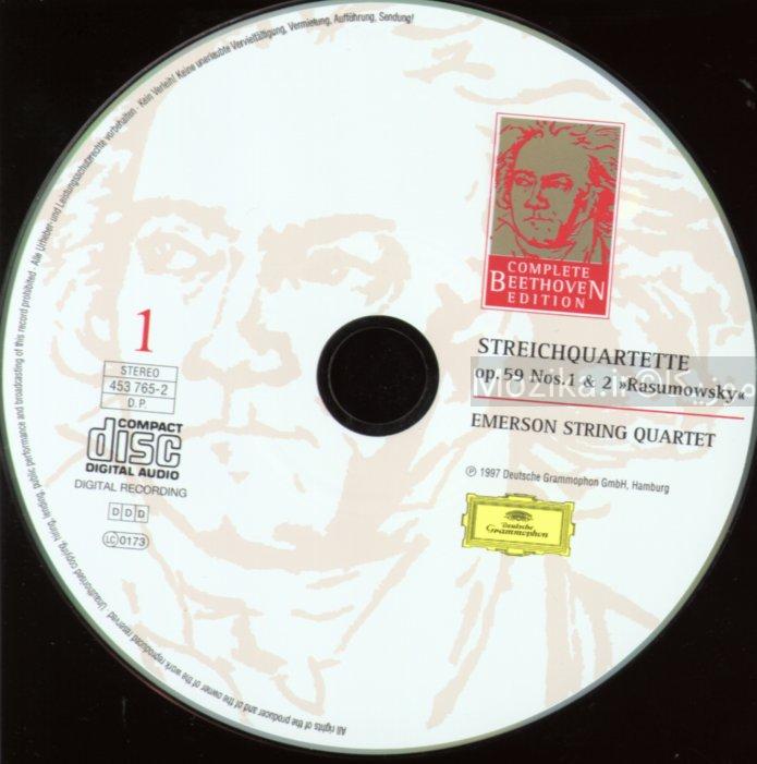 Complete Beethoven Edition v12CD01 - The Middle Quartets
