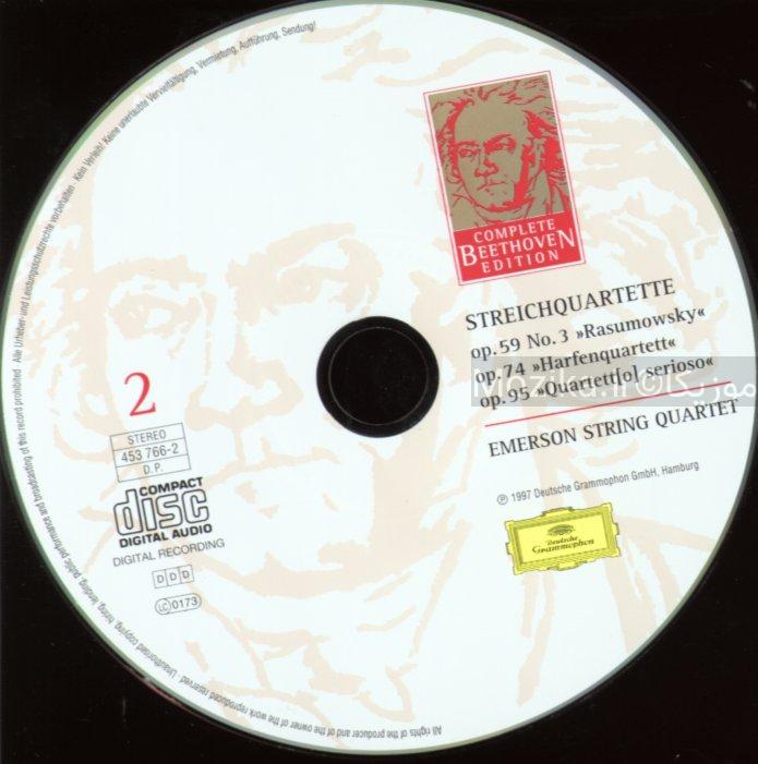 Complete Beethoven Edition v12CD02 - The Middle Quartets