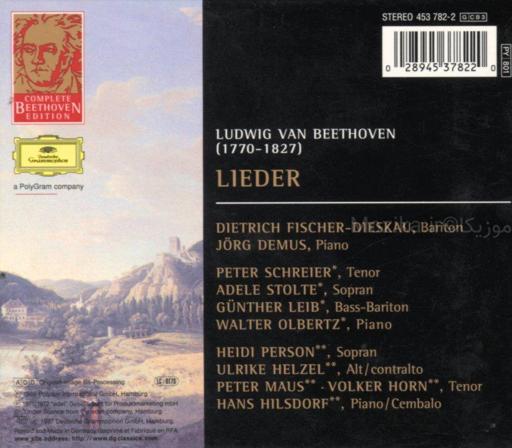 Complete Beethoven Edition v16CD02 - Lieder
