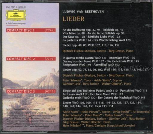Complete Beethoven Edition v16CD02 - Lieder