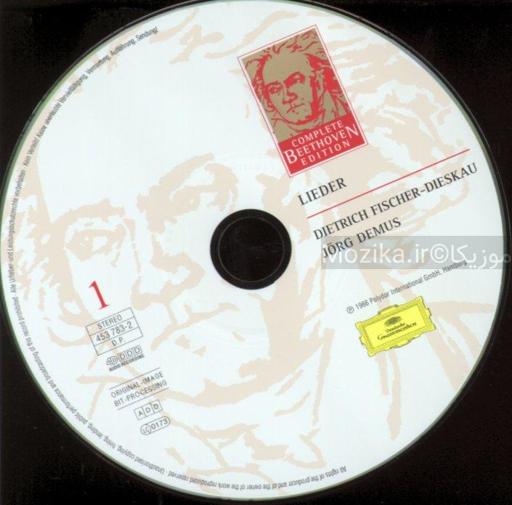 Complete Beethoven Edition v16CD01 - Lieder