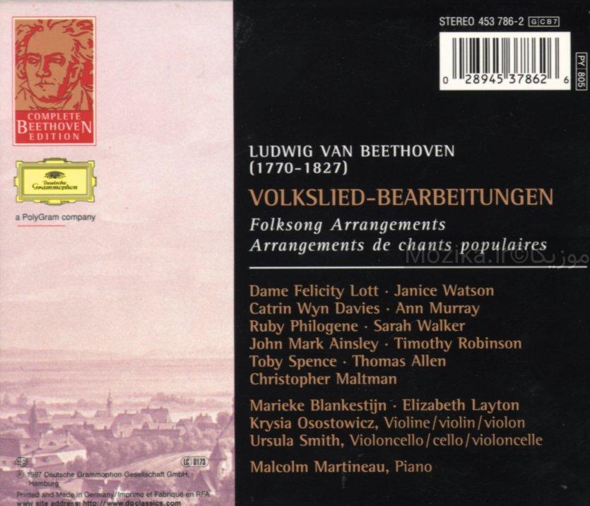 Complete Beethoven Edition v17CD01 - Folksong Arrangements