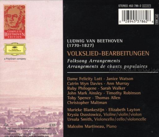 Complete Beethoven Edition v17CD01 - Folksong Arrangements