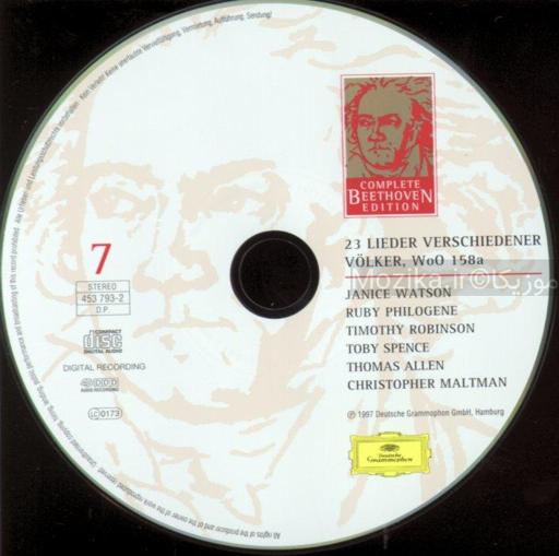 Complete Beethoven Edition v17CD07 - Folksong Arrangements
