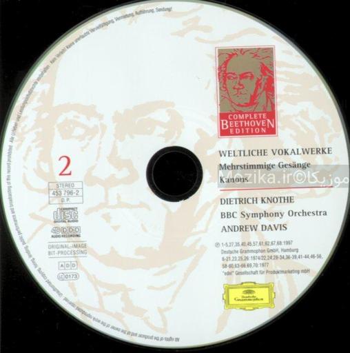 Complete Beethoven Edition v18CD02 - Secular Vocal Works