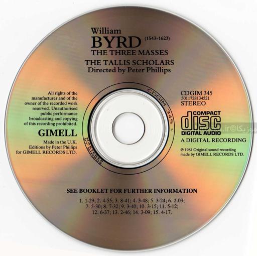William BYRD_The Three Masses (The Tallis Scholars feat. conductor_ Peter Phillips)