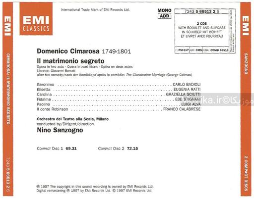 Cimarosa - Il Matrimonio Segreto