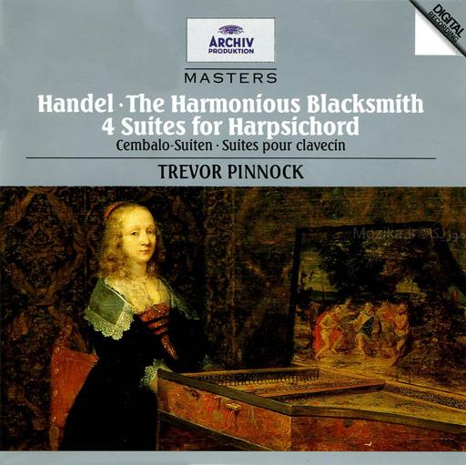 Handel - 4 Suites for Harpsichord - Pinnock