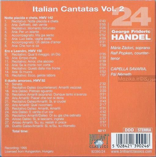 Handel - Italian Cantatas [CD#2]