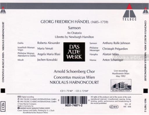 Handel - Samson [CD#1]