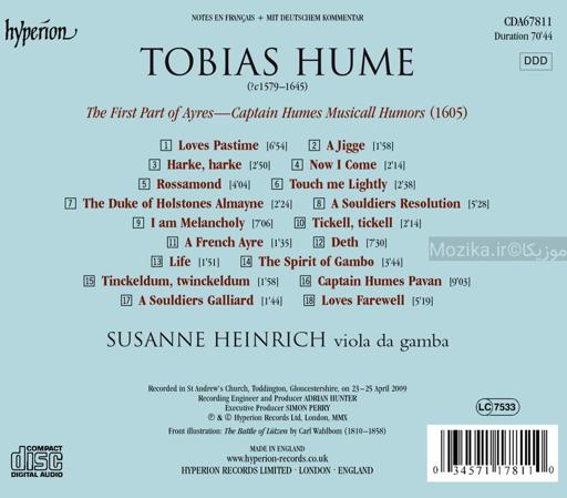 Tobias Hume - Passion and Division (Susanne Heinrich)