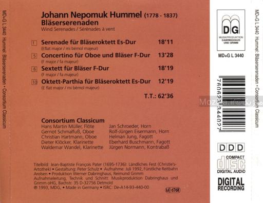 Hummel - Wind Serenades