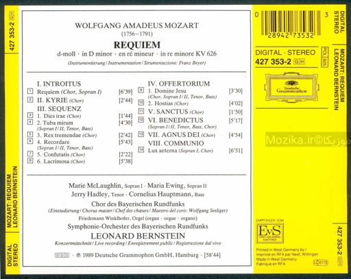 Mozart - Requiem (Bernstein)