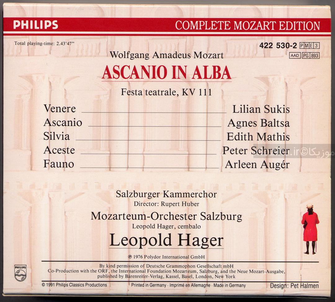 Complete Mozart Edition - v30CD01 Ascanio in Alba