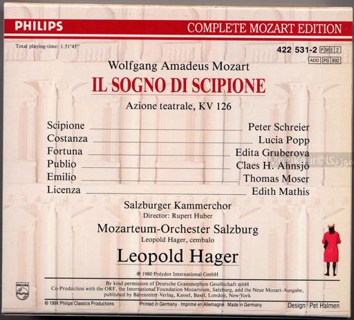 Complete Mozart Edition - v31CD02 Il Sogno di Scipione