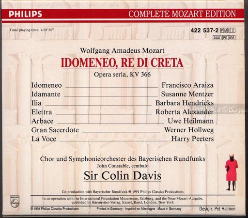 Complete Mozart Edition - v37CD02 Idomeneo