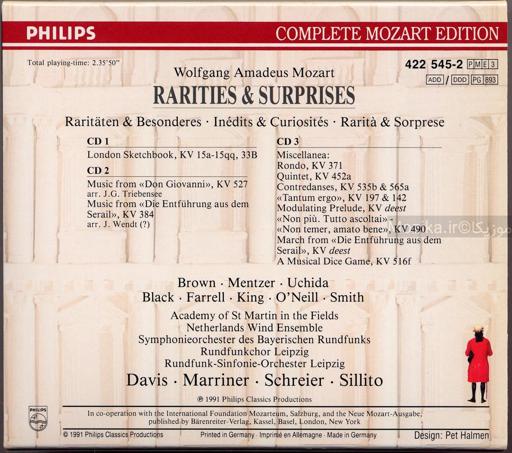 Complete Mozart Edition - v45CD03 Rarities and surprises