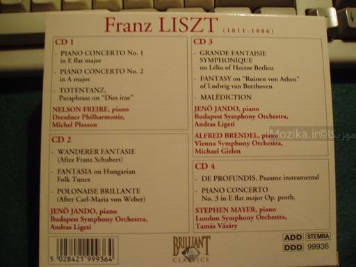 Liszt - Works for Piano and Orchestra [CD#1]
