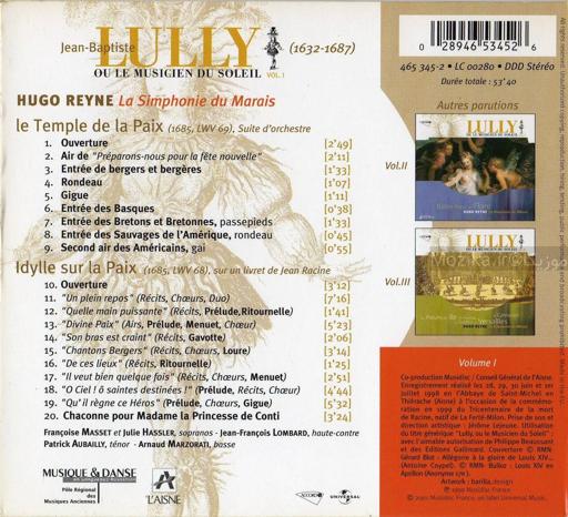Lully - la Symphonie du Marais