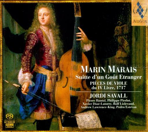 Jordi Savall - Marais-Suitte d'un Gout Etranger. Pieces de Viole, 1717 [CD#1]